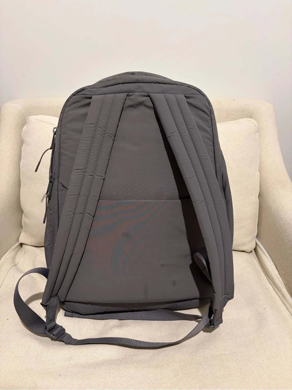 BEIS Air Backpack 28L Charcoal Travel Lightweight Vacation School Laptop